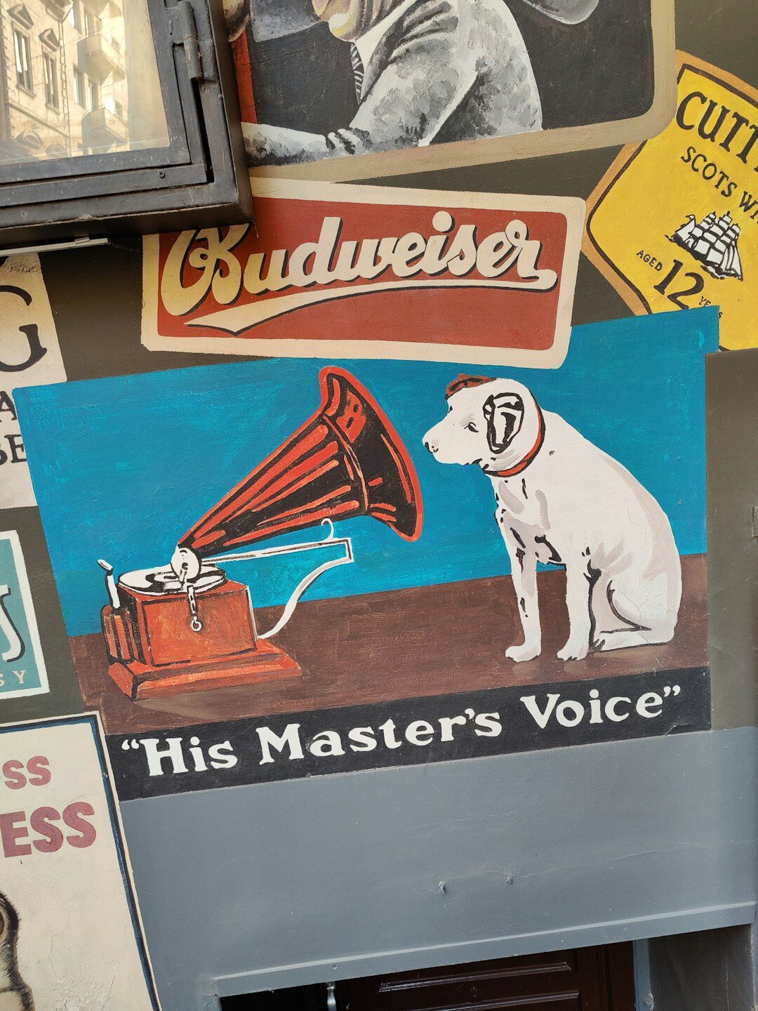vintage classic advertisement poster
