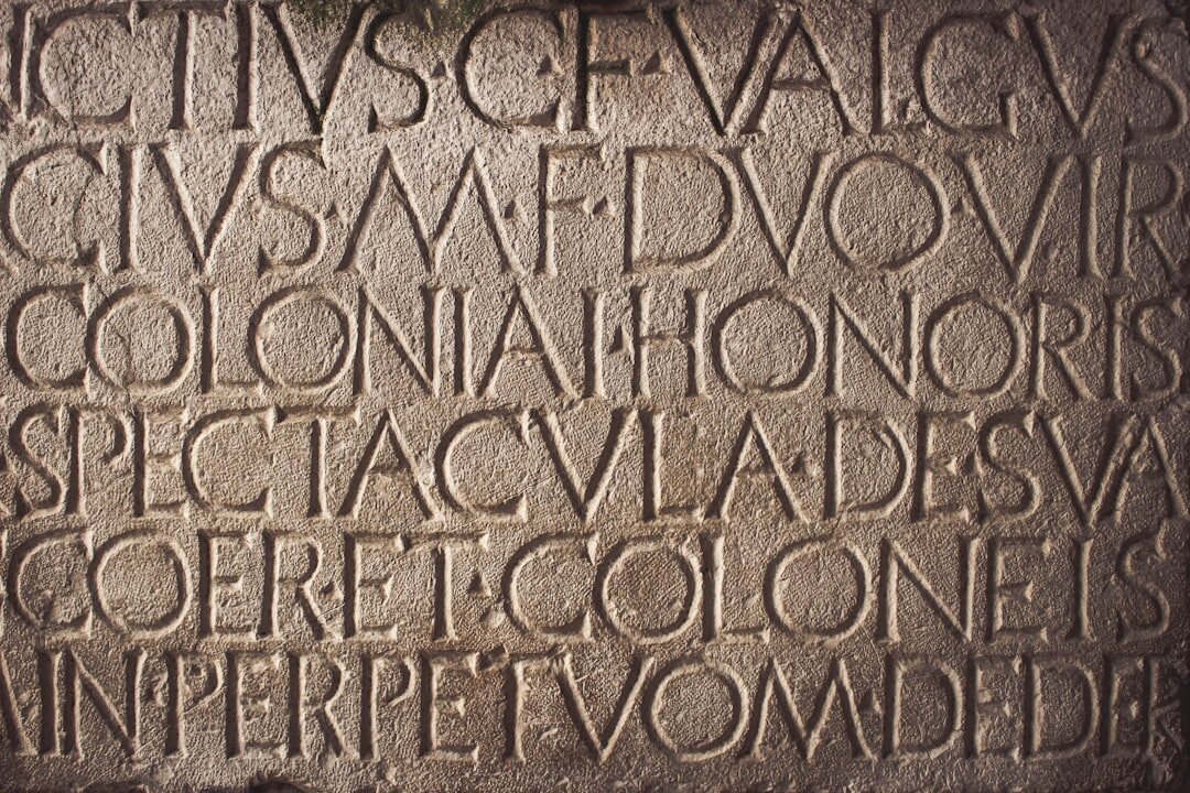 ancient roman advertisement