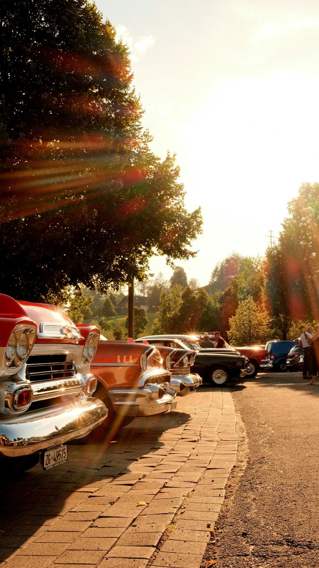 classic car advertisement